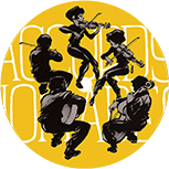 verso du macaron du projet de vinyle accord nomades