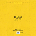 verso du projet de pochette vinyle accord nomades