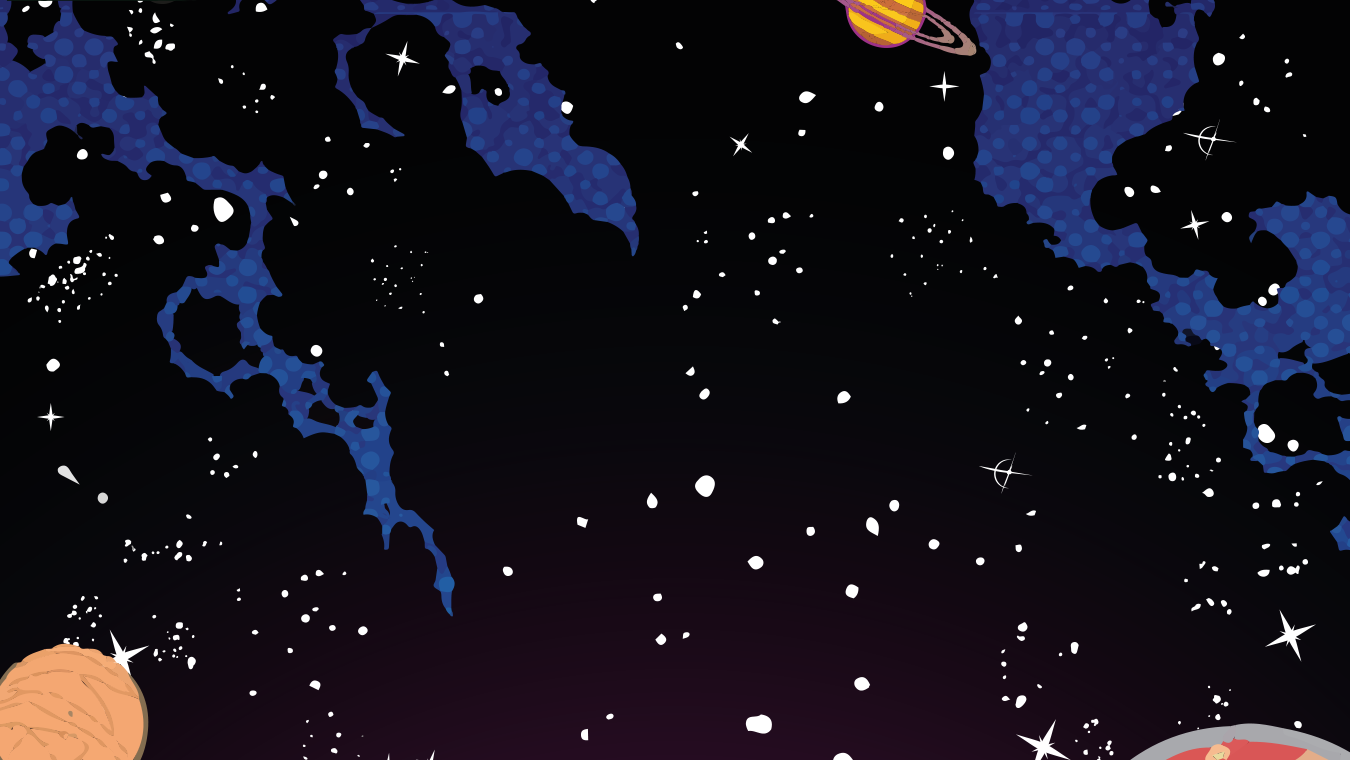 fond etoilé vectorisé